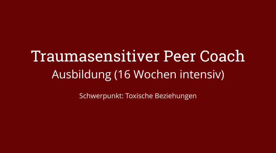 Traumasensitiver Peer Coach